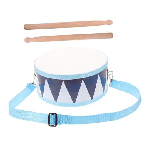 VICASKY Kids Snare Drum Doppelseitige Für Junge Mädchen Und Tragegurt Für Musikalische Früherziehung Blau von VICASKY
