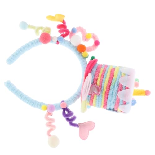 VICASKY Kindergeburtstagsstirnband Zubehör Stirnbänder Kuchen Stirnbänder Stirnbänder Plüsch Stirnbänder Süße Stirnbänder Personalisierte Stirnbänder Mini-stirnbänder Krone Flanell VICASKY Kindergeburtstagsstirnband Zubehör Stirnbänder Kuchen Stirnbänder Stirnbänder Plüsch Stirnbänder Süße Stirnbänder Personalisierte Stirnbänder Mini-stirnbänder Krone Flanell von VICASKY