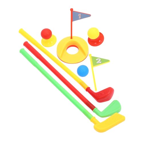 VICASKY Kindergolf Set Teilig Leicht Tragbar Golfspielzeug für Kleinkinder Outdoor Lernspielzeug Fördert Bewegung und Eltern Junge Mädchen Bindung Spielerisches Sporttraining von VICASKY