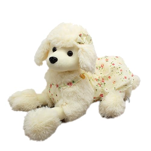 VICASKY Kinderspielzeug Kinderplüschspielzeug Plüsch Hundespielzeug Puppe Weiß VICASKY Kinderspielzeug Kinderplüschspielzeug Plüsch Hundespielzeug Puppe Weiß von VICASKY
