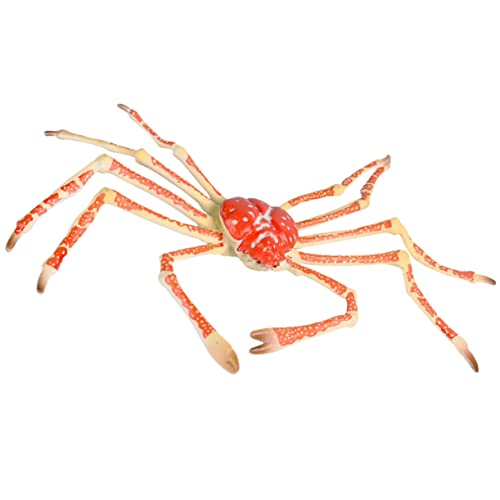 VICASKY Kinderspielzeug Krabbenspielzeug für Hai tierisches Toys Kognitives für simulierte Modelle von Meerestieren Plastik rot von VICASKY