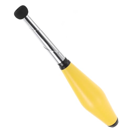 VICASKY Kinderspielzeug Zirkus-Jonglierklubs akrobatisches Angebot Bühnenakrobatikstöcke akrobatischer Stock Jonglierstöcke, Kleiner Jonglierstock Plastik Yellow von VICASKY