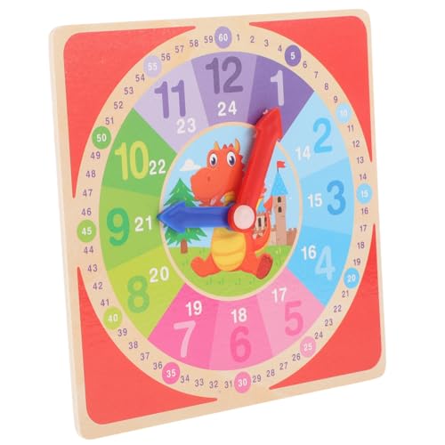 VICASKY Holz Kinder Timer Lehrspielzeug Nummer Uhr Modell Für Kinder Kognitive Entwicklungshilfe VICASKY Holz Kinder Timer Lehrspielzeug Nummer Uhr Modell Für Kinder Kognitive Entwicklungshilfe von VICASKY