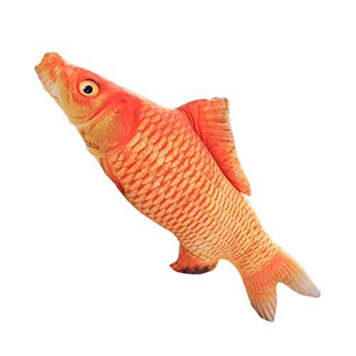 VICASKY Kissen Tier Kinderkissen Ozeankissen Bettkissen Körperkissen Simulation Fischpuppe Kinderpuppe Karpfen Fischform Kissen Fischform Wurfkissen Pp Baumwolle von VICASKY