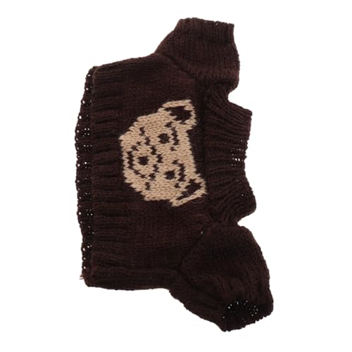 VICASKY Klassische Puppenkleidung für Stofftiere Gemütlicher Winterpullover für Plüschtiere für Große Niedliche Braune Kleidung für Puppen und Kuscheltiere VICASKY Klassische Puppenkleidung für Stofftiere Gemütlicher Winterpullover für Plüschtiere für Große Niedliche Braune Kleidung für Puppen und Kuscheltiere von VICASKY