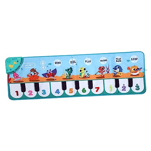 VICASKY Klavier Teppich kinderinstrumente musikinstrumente Kinderzimmer-Dekoration Musikpädagogik kriechende Spielmatte -Klavierdecke Elektronisches Bauteil Blue VICASKY Klavier Teppich kinderinstrumente musikinstrumente Kinderzimmer-Dekoration Musikpädagogik kriechende Spielmatte -Klavierdecke Elektronisches Bauteil Blue von VICASKY