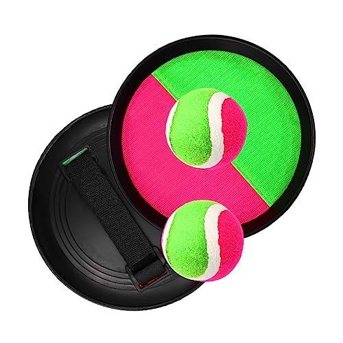 VICASKY Klebe Dartspiel mit Schlägern und Bällen Outdoor Sticky Ball für Leicht Tragbar Fördert Konzentration und Eltern Junge Mädchen Spaß Vielseitig für Garten und Party Zufällige Farbe VICASKY Klebe Dartspiel mit Schlägern und Bällen Outdoor Sticky Ball für Leicht Tragbar Fördert Konzentration und Eltern Junge Mädchen Spaß Vielseitig für Garten und Party Zufällige Farbe von VICASKY