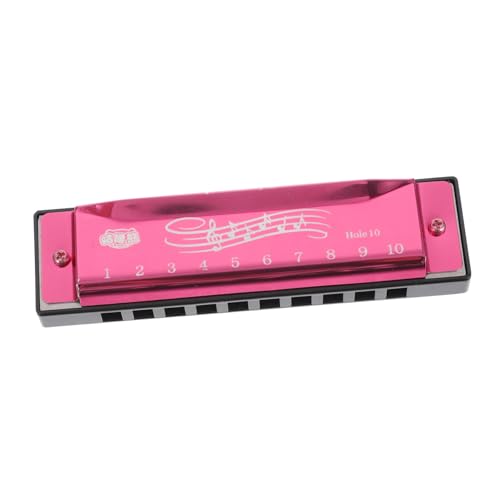 VICASKY Kleine Mundharmonika Tragbare 10 Löcher Harmonica Kid Harmonica Musikinstrument Für Anfänger von VICASKY