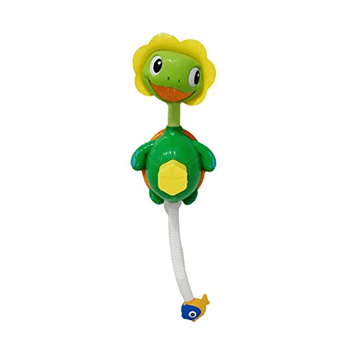 VICASKY Kleine Schildkröte Kleinkind-Dusche- Walbad Wandspielzeug interaktives Badewannenspielzeug Duschspielzeug für Babys Babybadspielzeug Plastik Zufällige Farbe von VICASKY