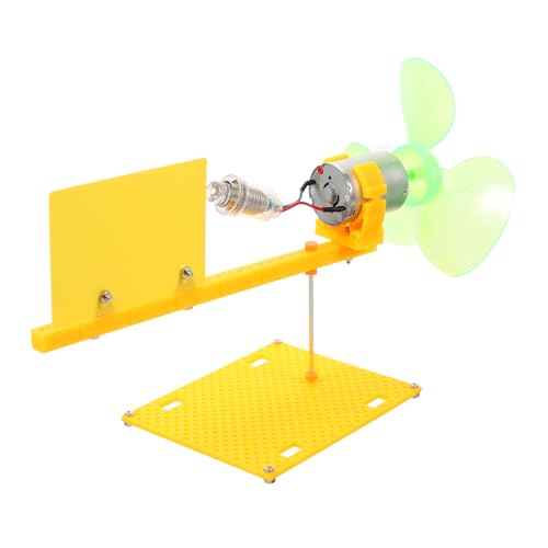 VICASKY Kleiner Windgenerator Motor für DIY Windkraftanlagen Kit für Wissenschaftliche Experimente und Physikunterricht Fördert Praktische Fähigkeiten und Lerninteresse VICASKY Kleiner Windgenerator Motor für DIY Windkraftanlagen Kit für Wissenschaftliche Experimente und Physikunterricht Fördert Praktische Fähigkeiten und Lerninteresse von VICASKY