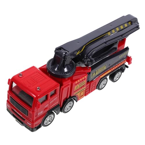VICASKY Kleines LKW-Spielzeug Kleinkinder Kleines Feuerwehrauto-Modell Simulation Feuerwehrauto-Spielzeug von VICASKY