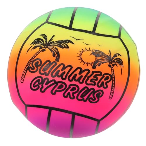 VICASKY Kleines Strandspielzeug Zum Aufblasen Von Wasserballspielzeugen Aufblasbarer PVC Strandball VICASKY Kleines Strandspielzeug Zum Aufblasen Von Wasserballspielzeugen Aufblasbarer PVC Strandball von VICASKY