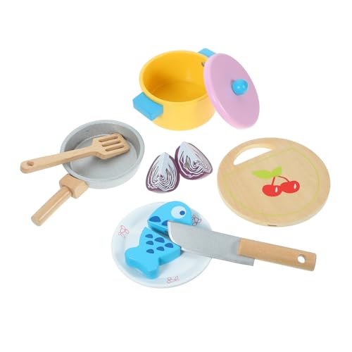 VICASKY Kochgeschirr Spielzeugset Aus Küchen Spielset Für Rollenspiel Kochgeschirr Set Realistisches Spielhaus Zubehör Für Fantasievolles Kochen VICASKY Kochgeschirr Spielzeugset Aus Küchen Spielset Für Rollenspiel Kochgeschirr Set Realistisches Spielhaus Zubehör Für Fantasievolles Kochen von VICASKY