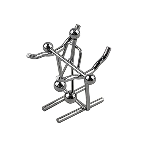 VICASKY Kreative Metallfigurine mit Balance Bällen Schwingendes Tumbler für Büro und Zuhause Mini Horizontalbar für Wissenschafts Enthusiasten und Besondere Anlässe VICASKY Kreative Metallfigurine mit Balance Bällen Schwingendes Tumbler für Büro und Zuhause Mini Horizontalbar für Wissenschafts Enthusiasten und Besondere Anlässe von VICASKY