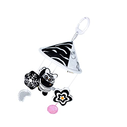 VICASKY Krippenglocke plüschtier plüschtiere für Babys Lightweight Plush Toys for Babies Soothing Toys for Babies Kinderwagen hängender Anhänger Kinderwagen Anhänger Black VICASKY Krippenglocke plüschtier plüschtiere für Babys Lightweight Plush Toys for Babies Soothing Toys for Babies Kinderwagen hängender Anhänger Kinderwagen Anhänger Black von VICASKY