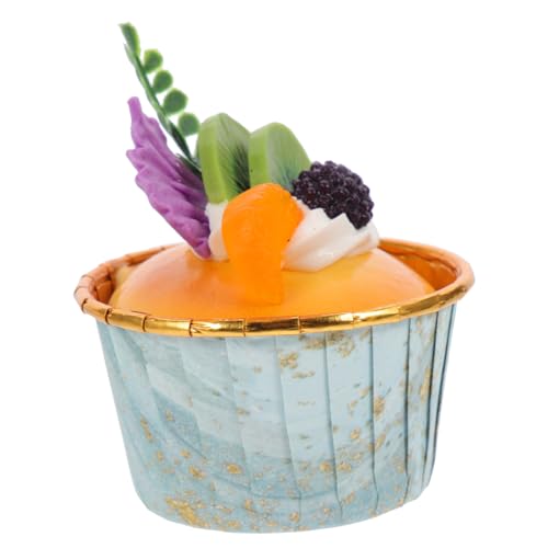 VICASKY Realistisches Gefälschtes Kuchenmodell Aus Pu-PVC-Material Cupcake-Set Für Partydekorationen Fotografie-Requisiten VICASKY Realistisches Gefälschtes Kuchenmodell Aus Pu-PVC-Material Cupcake-Set Für Partydekorationen Fotografie-Requisiten von VICASKY