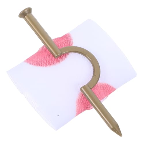 VICASKY Künstlicher Nagel durch Finger Prank aus Hautfreundlichem Material Realistischer Fake Nagel für Lustige Halloween Streiche und Unterhaltsame Scherzartikel VICASKY Künstlicher Nagel durch Finger Prank aus Hautfreundlichem Material Realistischer Fake Nagel für Lustige Halloween Streiche und Unterhaltsame Scherzartikel von VICASKY