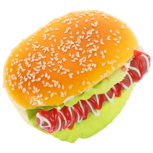 VICASKY Simulierter Burger-Modell Aus Pu-Material Für Dekoration Und Fotografie Exquisit Verarbeitet Als Requisite Für Küche Geschäft Und Party von VICASKY