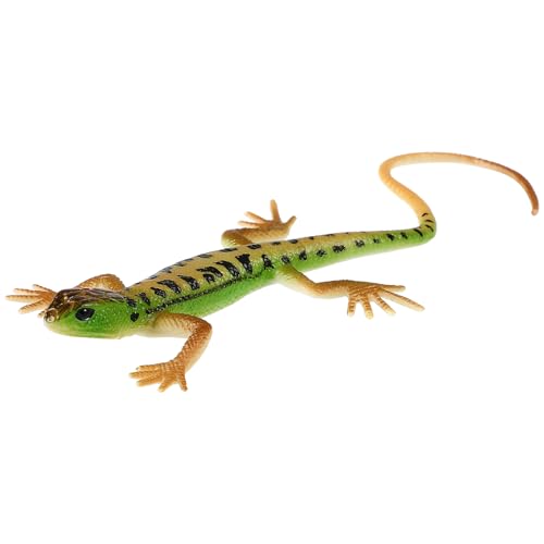 VICASKY Künstliches Reptil Eidechsen Modellspielzeug Pädagogische Tierfigur für Realistische Details Tragbar für Lernspiele und Outdoor Aktivitäten Fuß Grün VICASKY Künstliches Reptil Eidechsen Modellspielzeug Pädagogische Tierfigur für Realistische Details Tragbar für Lernspiele und Outdoor Aktivitäten Fuß Grün von VICASKY