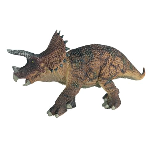 VICASKY Kunststoff Dinosaurier Modell Realistisches für Langlebig und Sicher für Bildung Wohndekoration und Kreative Spiele Triceratops VICASKY Kunststoff Dinosaurier Modell Realistisches für Langlebig und Sicher für Bildung Wohndekoration und Kreative Spiele Triceratops von VICASKY