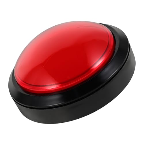 VICASKY Kuppelförmiger Led-beleuchteter Druckknopf, Selbstrückstellender Konvexer Knopf Mit Mikroschalter Für Münzspielautomaten, 100 Mm VICASKY Kuppelförmiger Led-beleuchteter Druckknopf, Selbstrückstellender Konvexer Knopf Mit Mikroschalter Für Münzspielautomaten, 100 Mm von VICASKY