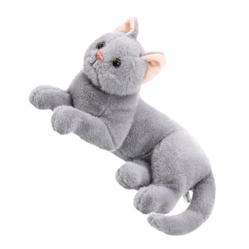 VICASKY Stofftier Katze Kuschelkatze Üschspielzeug Üße Graue Katzenfigur Ideales Für Und Katzenliebhaber Perfektes Kuscheltier Für Zuhause Und Für Kreative Abenteuer Plüsch Katze VICASKY Stofftier Katze Kuschelkatze Üschspielzeug Üße Graue Katzenfigur Ideales Für Und Katzenliebhaber Perfektes Kuscheltier Für Zuhause Und Für Kreative Abenteuer Plüsch Katze von VICASKY