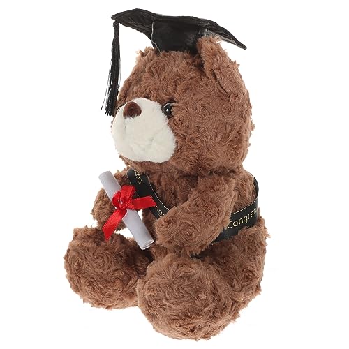 VICASKY Kuscheliger Abschluss Bär mit Doktorhut Plüsch Bär für Graduierungsgeschenke Liebevolles für Absolventen Dekoration für Schlafzimmer und Wohnzimmer VICASKY Kuscheliger Abschluss Bär mit Doktorhut Plüsch Bär für Graduierungsgeschenke Liebevolles für Absolventen Dekoration für Schlafzimmer und Wohnzimmer von VICASKY