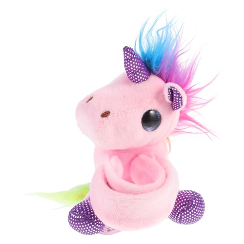 VICASKY Unicorn Kuscheltier Give Aways Kindergeburtstag Kuscheliges Einhorn Slap Armband Für Weiches Üscharmband Mit Tiermuster Leichtes Für Partys Und Adorables Einhorn Design von VICASKY