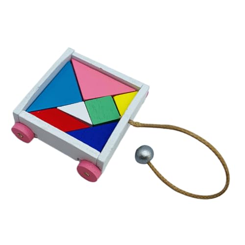 VICASKY Landschaftsdekor-Set Wagen Mini-Tangram-Spielzeug Für Simulationswagen von VICASKY