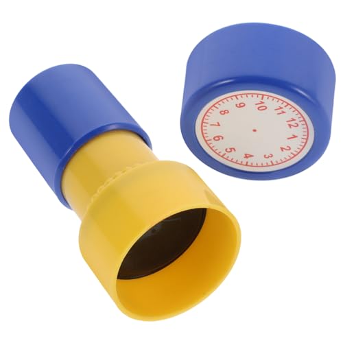 VICASKY Lehrende Uhr Stempel für Selbstfärbender Stempel zur Erkennung für Klassenzimmer und Partys Vielseitiges Lernspielzeug für Vorschule und Grundschule von VICASKY