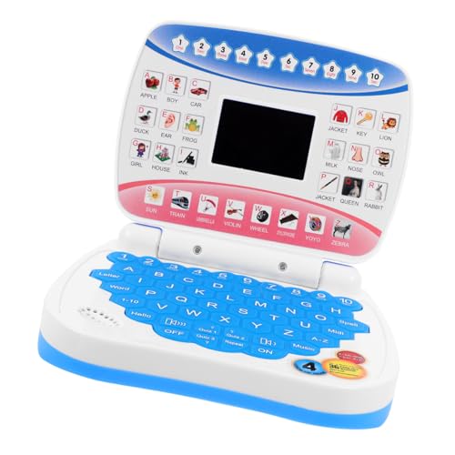 VICASKY Laptop-Computer Für Kinder – Pädagogisches Lernspielzeug Mit -anzeige Und Musik – Laptop Für Kleinkinder Im Alter Von 1–10 Jahren von VICASKY