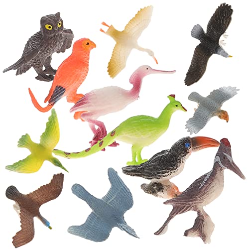 VICASKY Lernspielzeug für Nymphensittich Hamster Vogel-Statue Miniatur Elster Mini-Tierfiguren Spielzeugvögel Puzzle- Eule Wildlife-Modell Tiermodell VICASKY Lernspielzeug für Nymphensittich Hamster Vogel-Statue Miniatur Elster Mini-Tierfiguren Spielzeugvögel Puzzle- Eule Wildlife-Modell Tiermodell von VICASKY