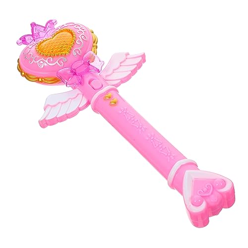 VICASKY Leuchtender Herz Zauberstab für Musikmodi Mini Fairysticks für Bühne Party Geburtstagsgeschenk Plastisches mit Licht Bezauberndes für Mädchen VICASKY Leuchtender Herz Zauberstab für Musikmodi Mini Fairysticks für Bühne Party Geburtstagsgeschenk Plastisches mit Licht Bezauberndes für Mädchen von VICASKY