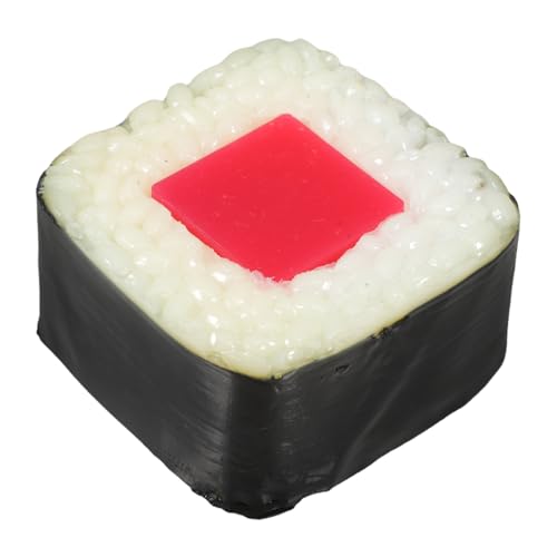 VICASKY Künstliches Sushi Modell für Kinder Realistisches Sushi Spielzeug für Partys Fotografie Simuliertes Onigiri Modell von VICASKY