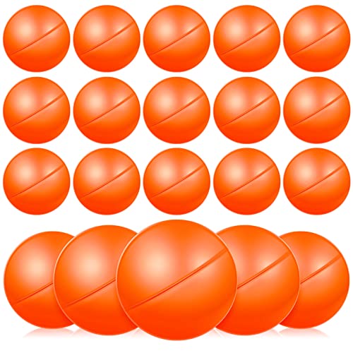 VICASKY Lotteriebälle 25 Stück Lotteriemaschine Ball Ersatz Bingobälle Gefüllte Tombolabälle Pongbälle Tischtennisbälle Hohlball Zu Öffnende Spielbälle Requisiten von VICASKY