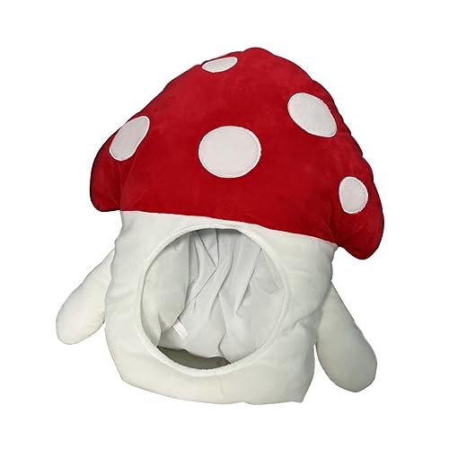 VICASKY Lustiger Pilz Kostümhut mit Hochwertiger Verarbeitung Einzigartigem Design und Angenehmem Tragegefühl als Party Favor Fotorequisit und Accessoire für Damen Herren und Karneval VICASKY Lustiger Pilz Kostümhut mit Hochwertiger Verarbeitung Einzigartigem Design und Angenehmem Tragegefühl als Party Favor Fotorequisit und Accessoire für Damen Herren und Karneval von VICASKY