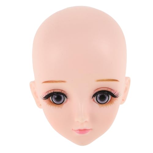 VICASKY Make -up -Kopf und Pulver Puppenbaumaterial DIY Dull Head Puppenzubehör selber Machen Üben Sie Make-up-Puppenkopf dekorativer Puppenkopf Plastik Rosa VICASKY Make -up -Kopf und Pulver Puppenbaumaterial DIY Dull Head Puppenzubehör selber Machen Üben Sie Make-up-Puppenkopf dekorativer Puppenkopf Plastik Rosa von VICASKY