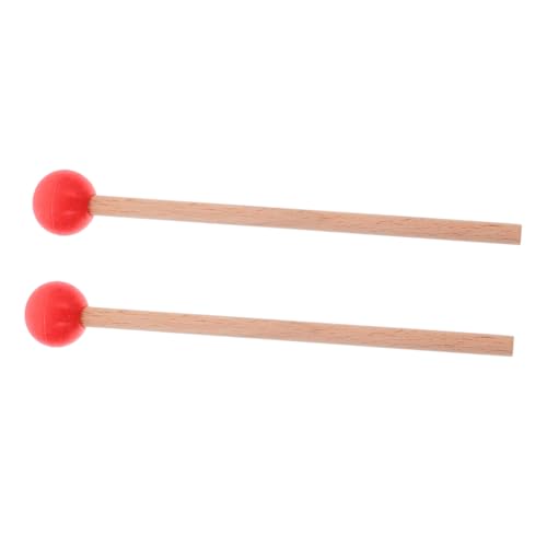 VICASKY Marimba Schlägel mit Gummikopf Ergonomische Percussion Sticks für Xylophon und Trommeln Professionelles Musikinstrumentenzubehör mit Einzigartigem Design und Komfortablem Griff von VICASKY