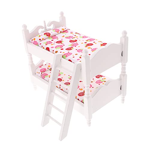 VICASKY Miniatur Doppelbett 112 Puppenhaus Bett Modell Einzigartiges Design Mini Schmuck VICASKY Miniatur Doppelbett 112 Puppenhaus Bett Modell Einzigartiges Design Mini Schmuck von VICASKY