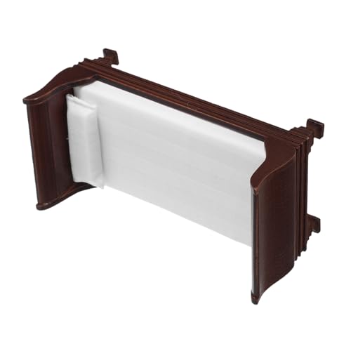 VICASKY Maßstab Mini Möbel Schlafzimmermodell für Kreatives Rollenspiel und Detailgetreue Puppenhaus Szene von VICASKY