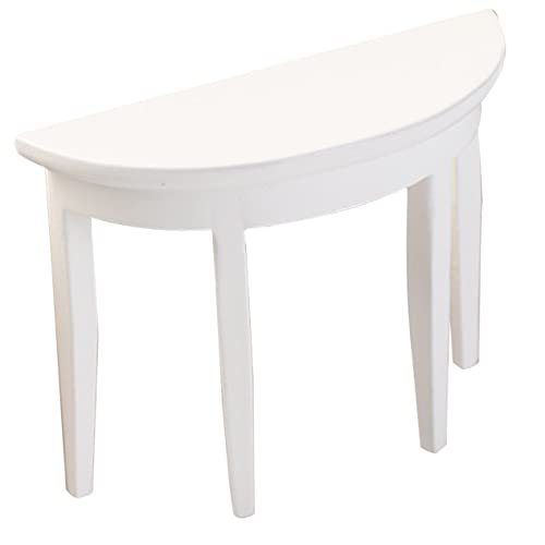 VICASKY Maßstab Weißes Möbelstück Für Kinderzimmer Und Miniaturgarten Als Beistelltisch Oder Spielzeugdeko VICASKY Maßstab Weißes Möbelstück Für Kinderzimmer Und Miniaturgarten Als Beistelltisch Oder Spielzeugdeko von VICASKY