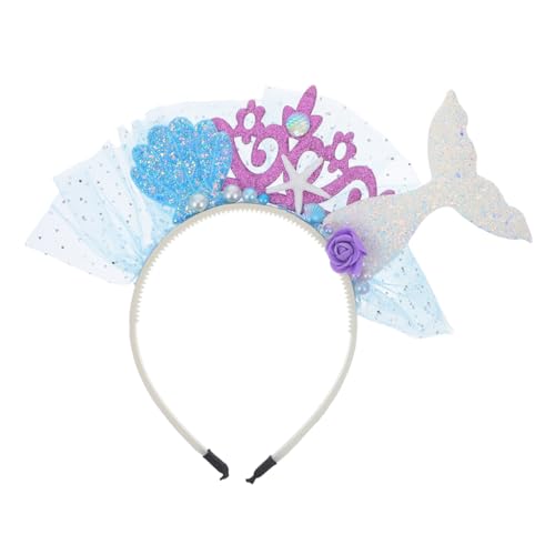 VICASKY Glitzerndes Meerjungfrauenschwanz-stirnband Für Damen Pailletten-stirnband Für Mädchen Party-haarband -thema von VICASKY
