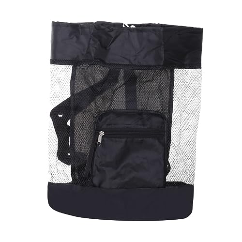 VICASKY Mesh-Tasche Behälter Für Strandtaschen Aufbewahrungstaschen Für Mesh-Rucksack Black VICASKY Mesh-Tasche Behälter Für Strandtaschen Aufbewahrungstaschen Für Mesh-Rucksack Black von VICASKY