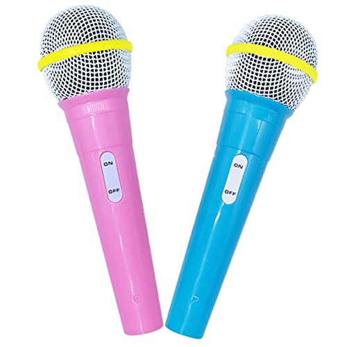 VICASKY Mikrofon Fake Mikrofon Für ädchen Und Jungen Party Zubehör Bühnen Requisiten Für Und Pink Spaß Für Kleine Entertainer von VICASKY