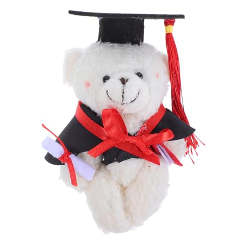 VICASKY Mini Abschluss Plüschbär mit Abschlussmütze Weiches Stofftier für Kindergarten und College Abschlüsse Deko und Mitgebsel für Abschlussfeiern und Veranstaltungen VICASKY Mini Abschluss Plüschbär mit Abschlussmütze Weiches Stofftier für Kindergarten und College Abschlüsse Deko und Mitgebsel für Abschlussfeiern und Veranstaltungen von VICASKY