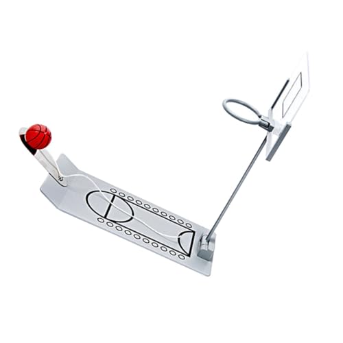 VICASKY Mini Basketballkorb Tischspielzeug aus Robustem Kreatives Sportspiel für Geschenk für Geburtstag und Familienunterhaltung Leicht und Langlebig Fördert Aktive Pausen von VICASKY