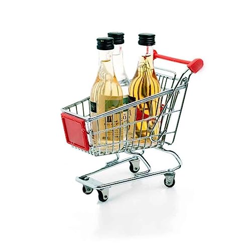 VICASKY Einkaufswagen Trolley Mini Shopping Jungen Und Mädchen Spielset Aufbewahrungskorb Spielspaß von VICASKY