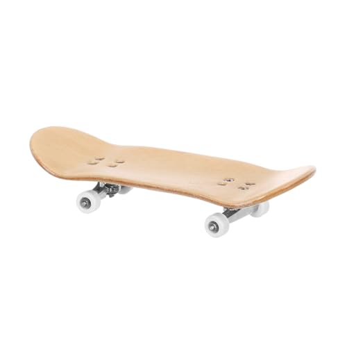 VICASKY Mini Finger Skateboard Ahornholz mit Dual Kick Design Langlebige Professionelle für Flüssige Bewegung Edukatives für Partygeschenk für Fingergeschicklichkeit VICASKY Mini Finger Skateboard Ahornholz mit Dual Kick Design Langlebige Professionelle für Flüssige Bewegung Edukatives für Partygeschenk für Fingergeschicklichkeit von VICASKY