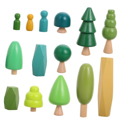 VICASKY Mini Holzbaum Spielset für Kleinkinder Robustes Pädagogisches Lernspielzeug aus Naturbelassenem Holz Handliche Mini Baumfiguren Fördert Feinmotorik und Kreatives im Vorschulalter VICASKY Mini Holzbaum Spielset für Kleinkinder Robustes Pädagogisches Lernspielzeug aus Naturbelassenem Holz Handliche Mini Baumfiguren Fördert Feinmotorik und Kreatives im Vorschulalter von VICASKY