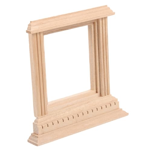 VICASKY Mini House Möbel Miniaturfenster Vorstellen, House Spielzeugdekorationsprovisterfenster Zu Spielen von VICASKY
